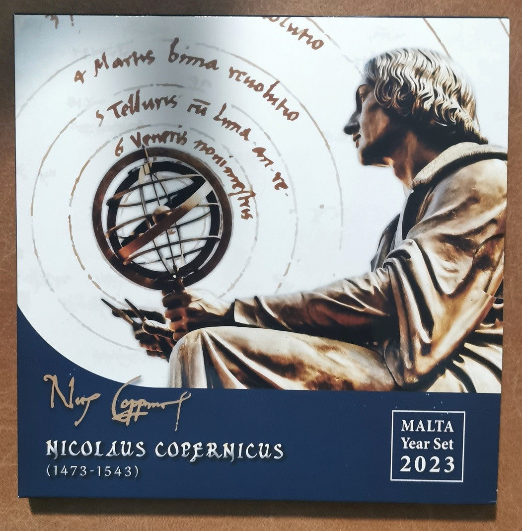 Málta 2023 forgalmi sor + 2 Euro Copernicus (BU)