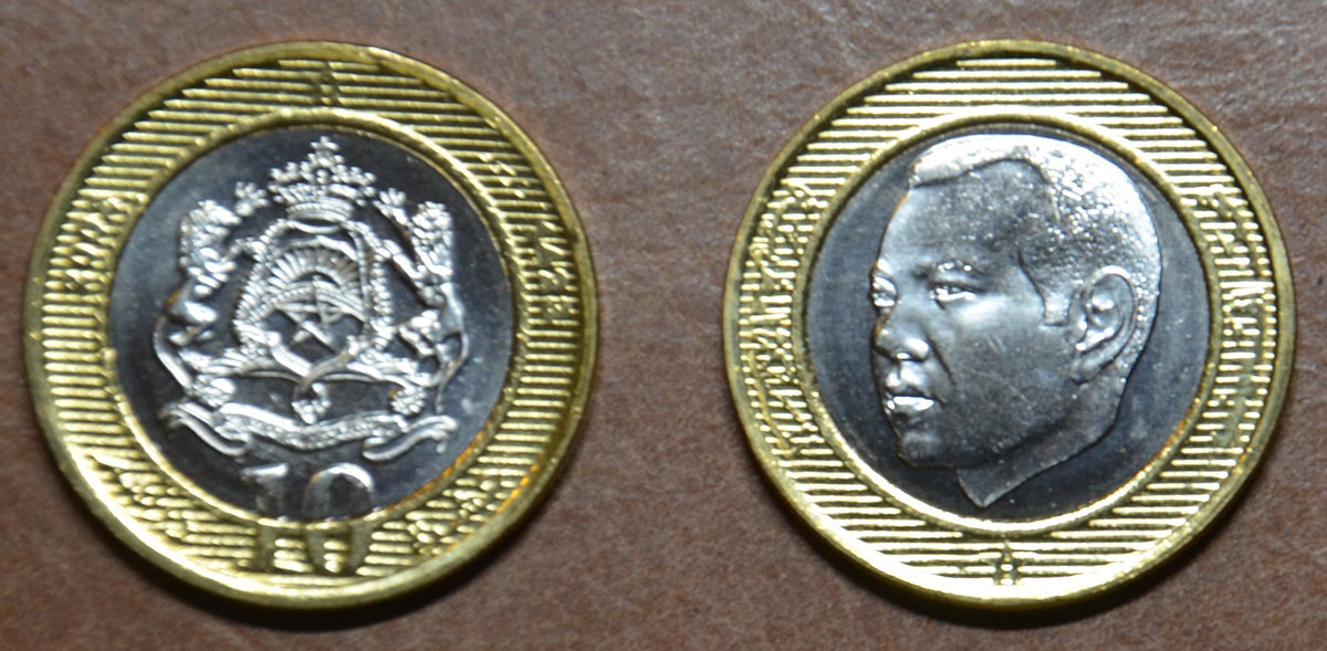 Marokko 10 Dirham - Mohammed VI. 2002 (UNC)