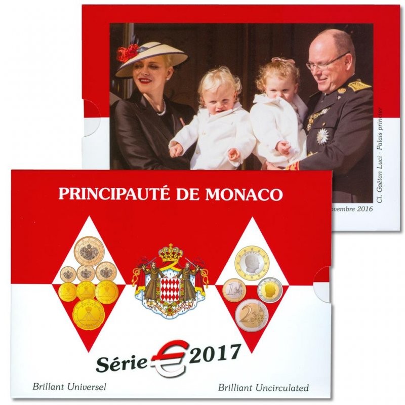 Monaco 2017 - 8 részes forgalmi sor (BU)