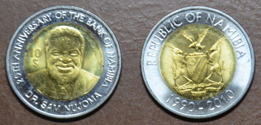 Namíbia 10 dollár 2010 (UNC)