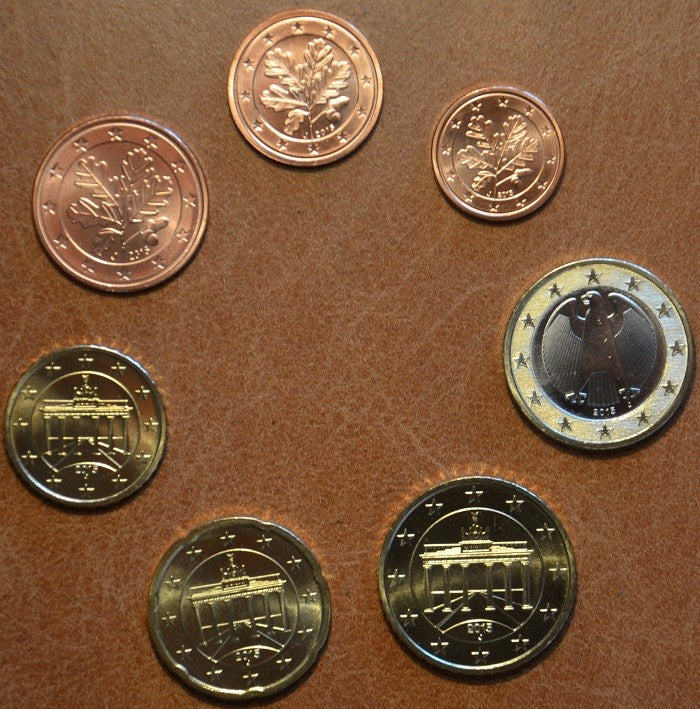 Német 7 részes forgalmi sor 2015 "A" (UNC)