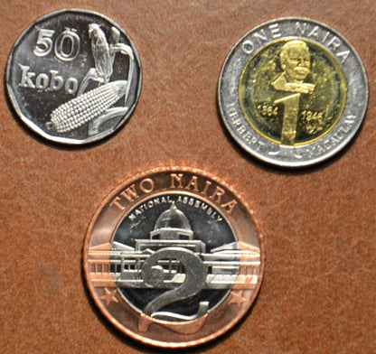 Nigéria 3 érme 2006 (UNC)