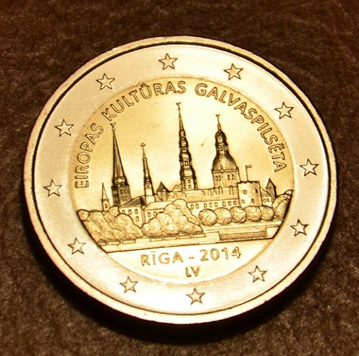 2 Euro Lettország - Riga az európai kultúra fővárosa (UNC)