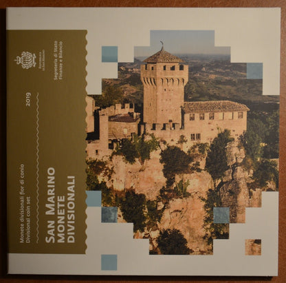 San Marino 2019-es forgalmi sor - új design (BU)