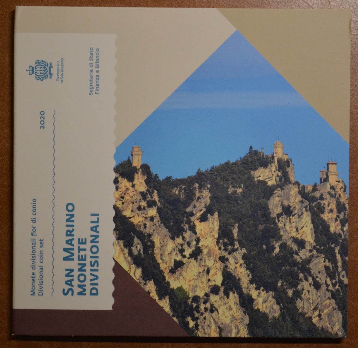 San Marino 2020-es forgalmi sor - új design (BU)