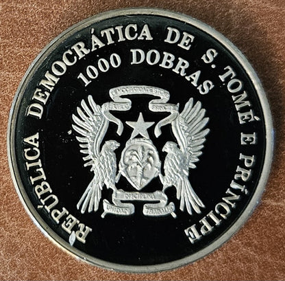 São Tomé és Príncipe-i 1993 - 1000 dobras - Km 64 (UNC)