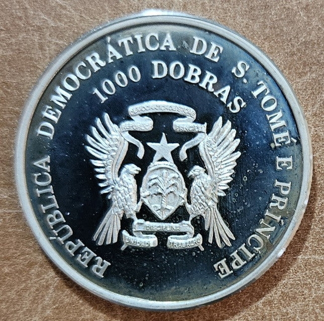 São Tomé és Príncipe-i 1993 - 1000 dobras - Km 62 (UNC)