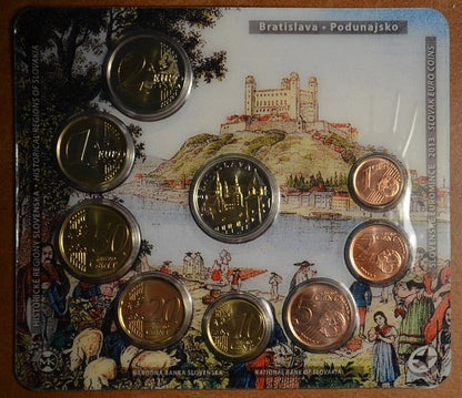 Szlovák 8 részes forgalmi sor 2013 - Bratislava, Podunajsko  (BU)