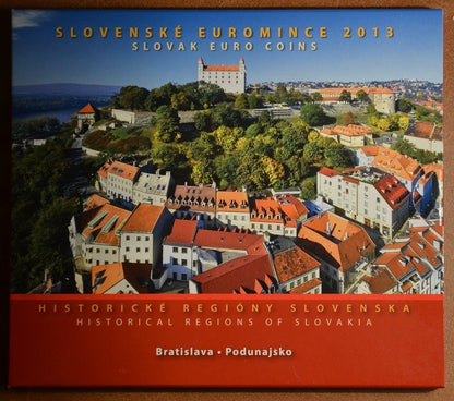 Szlovák 8 részes forgalmi sor 2013 - Bratislava, Podunajsko  (BU)