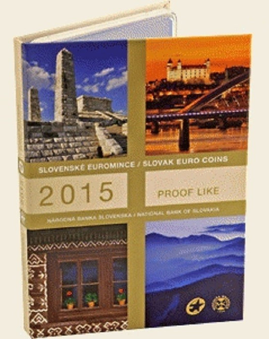 Szlovák 8 részes forgalmi sor 2015 (Proof)