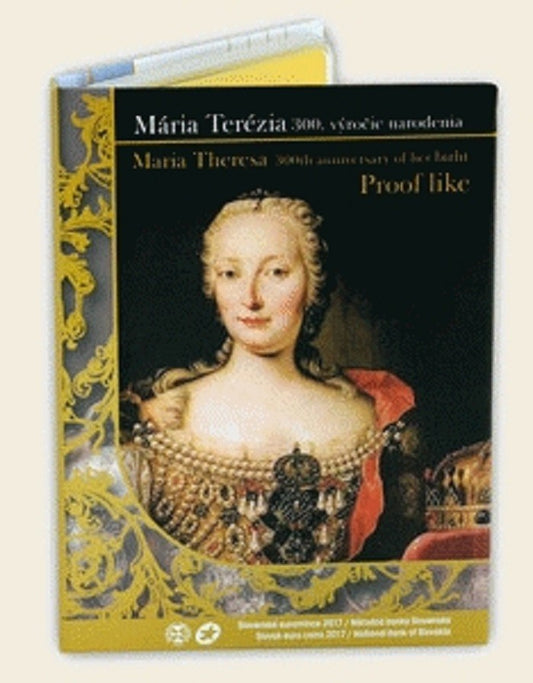 Szlovák 8 részes forgalmi sor 2017 - Mária Terézia (Proof)