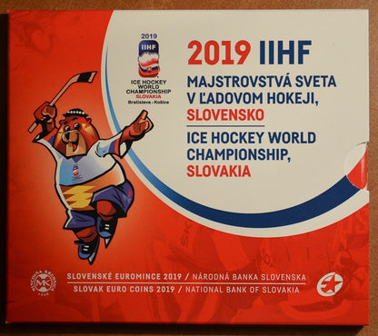 Szlovák 8 részes forgalmi sor 2019 - Jégkorong VB 2019 Szlovákia (BU)