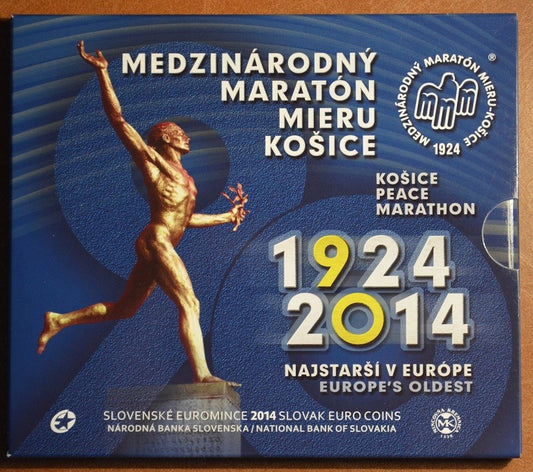 Szlovák forgalmi sor 2014 - "A kassai maraton 90. évfordulója"
