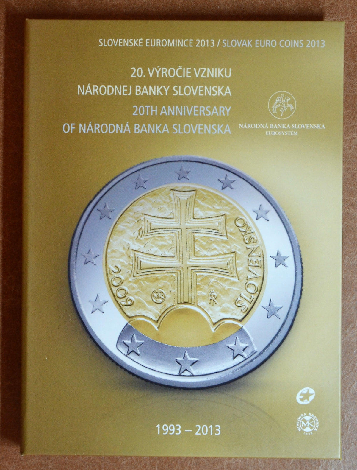 Szlovákia 2013 fogalmi sor - A Nemzeti bank privát sora (BU)