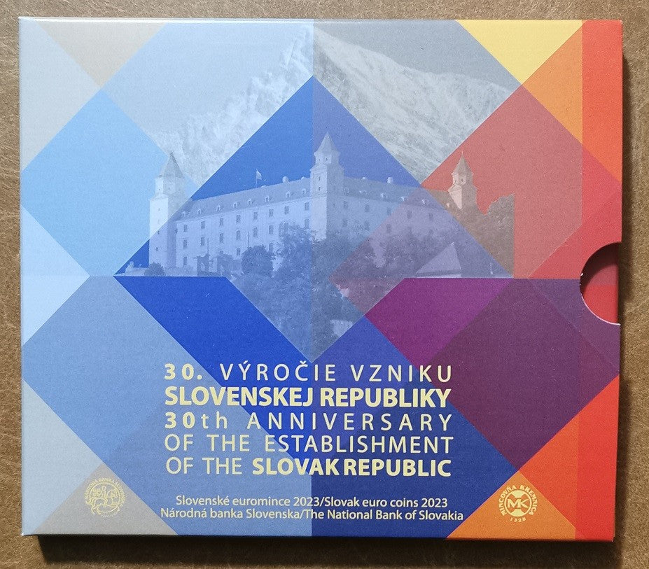 Szlovákia 2023 forgalmi sor - 30 éves a Szlovák Köztársaság (BU)