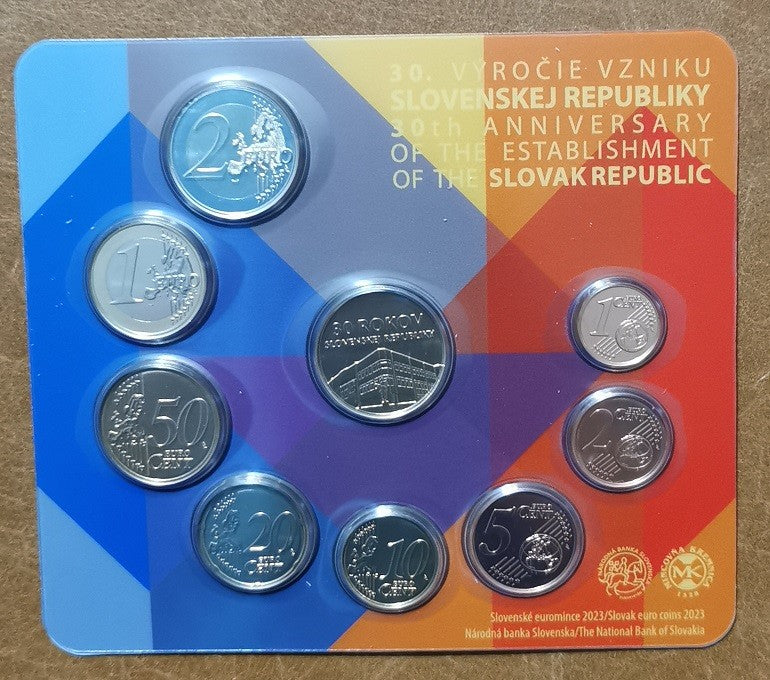 Szlovákia 2023 forgalmi sor - 30 éves a Szlovák Köztársaság (BU)