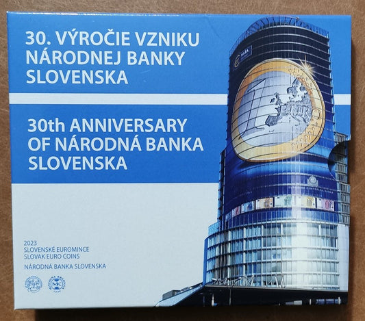 Szlovákia 2023 forgalmi sor - 30 éves a Szlovák Nemzeti Bank (BU)