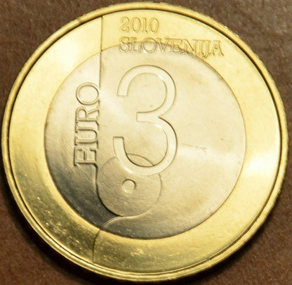 3 Euro Szlovénia 2010 (UNC)