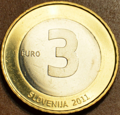 3 Euro Szlovénia 2011 (UNC)
