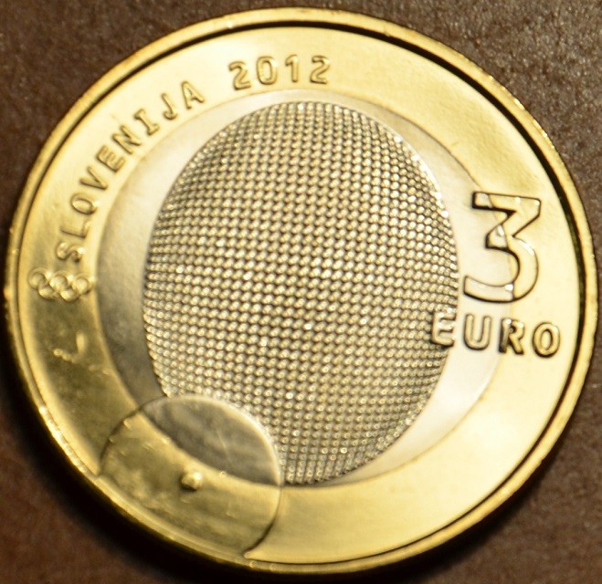 3 Euro Szlovénia 2012 (UNC)