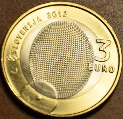 3 Euro Szlovénia 2012 (UNC)
