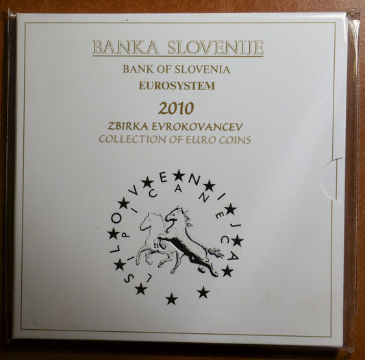 Szlovénia 2010 - 10 darabos forgalmi sor (BU)