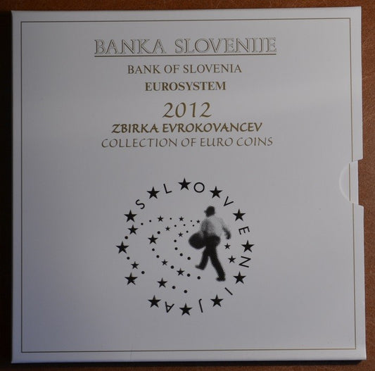 Szlovénia 2012 - 10 darabos forgalmi sor (BU)