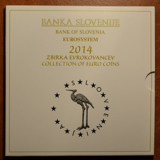 Szlovénia 2014 - 10 darabos forgalmi sor (BU)