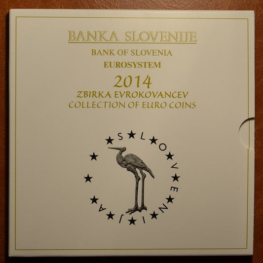 Szlovénia 2014 - 10 darabos forgalmi sor (BU)