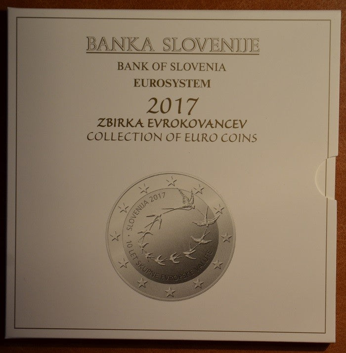 Szlovénia 2017 - 10 darabos forgalmi sor (BU)