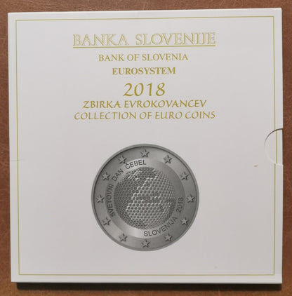 Szlovénia 2018 - 10 darabos forgalmi sor (BU)