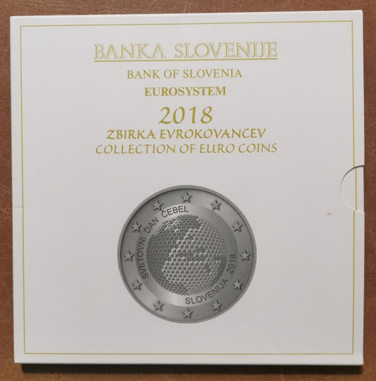 Szlovénia 2018 - 10 darabos forgalmi sor (BU)