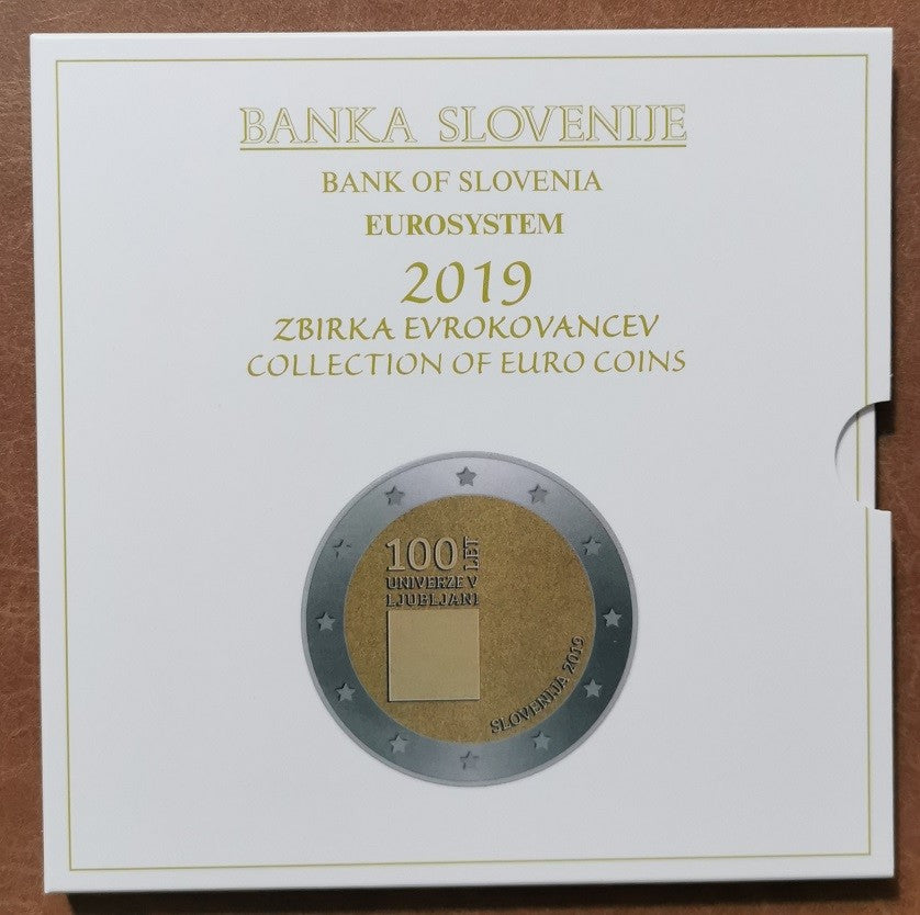 Szlovénia 2019 - 10 darabos forgalmi sor (BU)