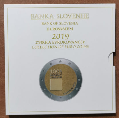 Szlovénia 2019 - 10 darabos forgalmi sor (BU)