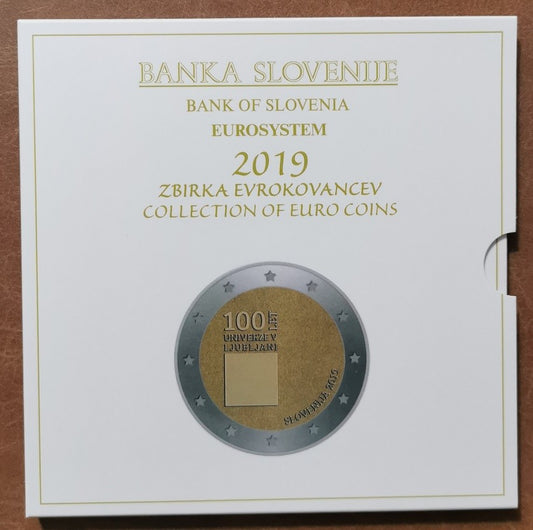 Szlovénia 2019 - 10 darabos forgalmi sor (BU)