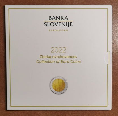 Szlovénia 2022 - 10 darabos forgalmi sor (BU)