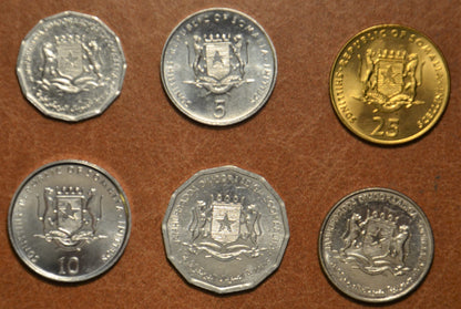 Szomália 6 mincí 1976-2001 (UNC)