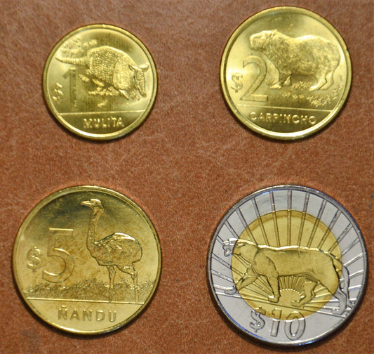 Uruguay 4 érme 2011 (UNC)