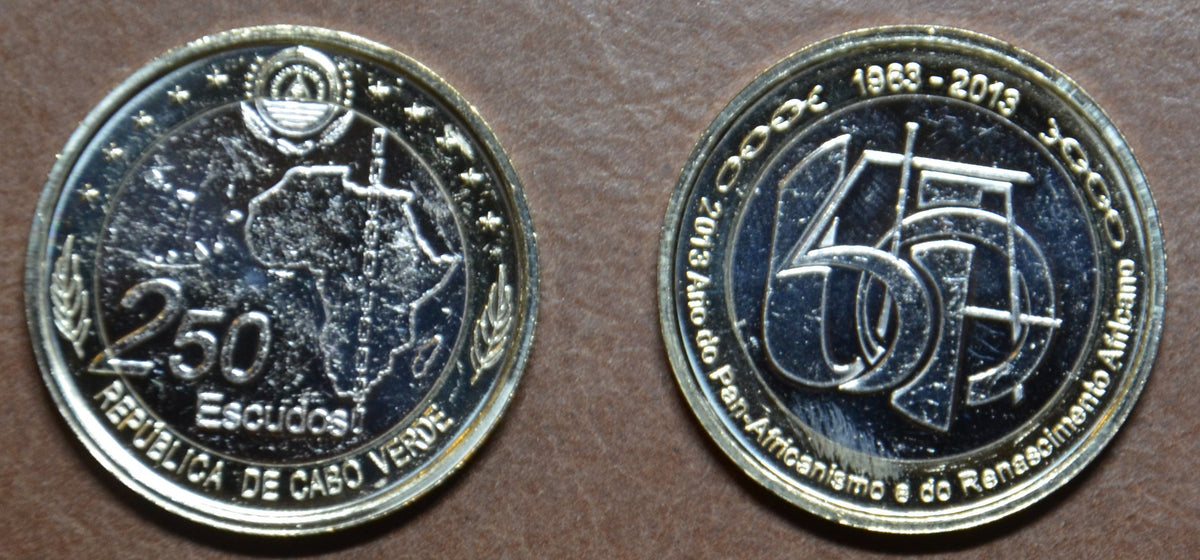 Zöldfoki szigetek 250 escudo 2013 (UNC)